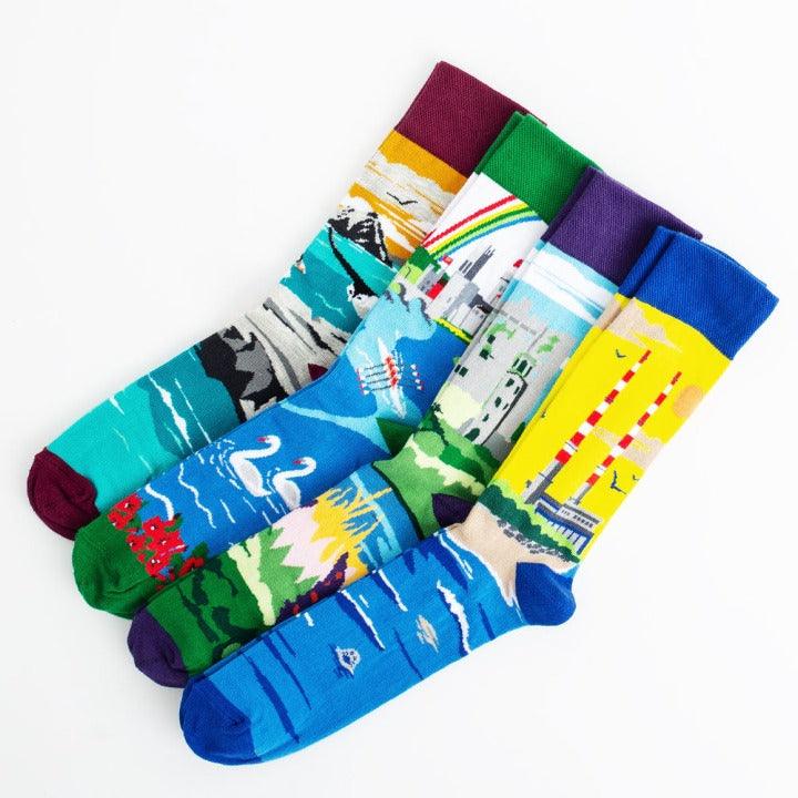 Irish Panoramic Socks - Boxable.ie